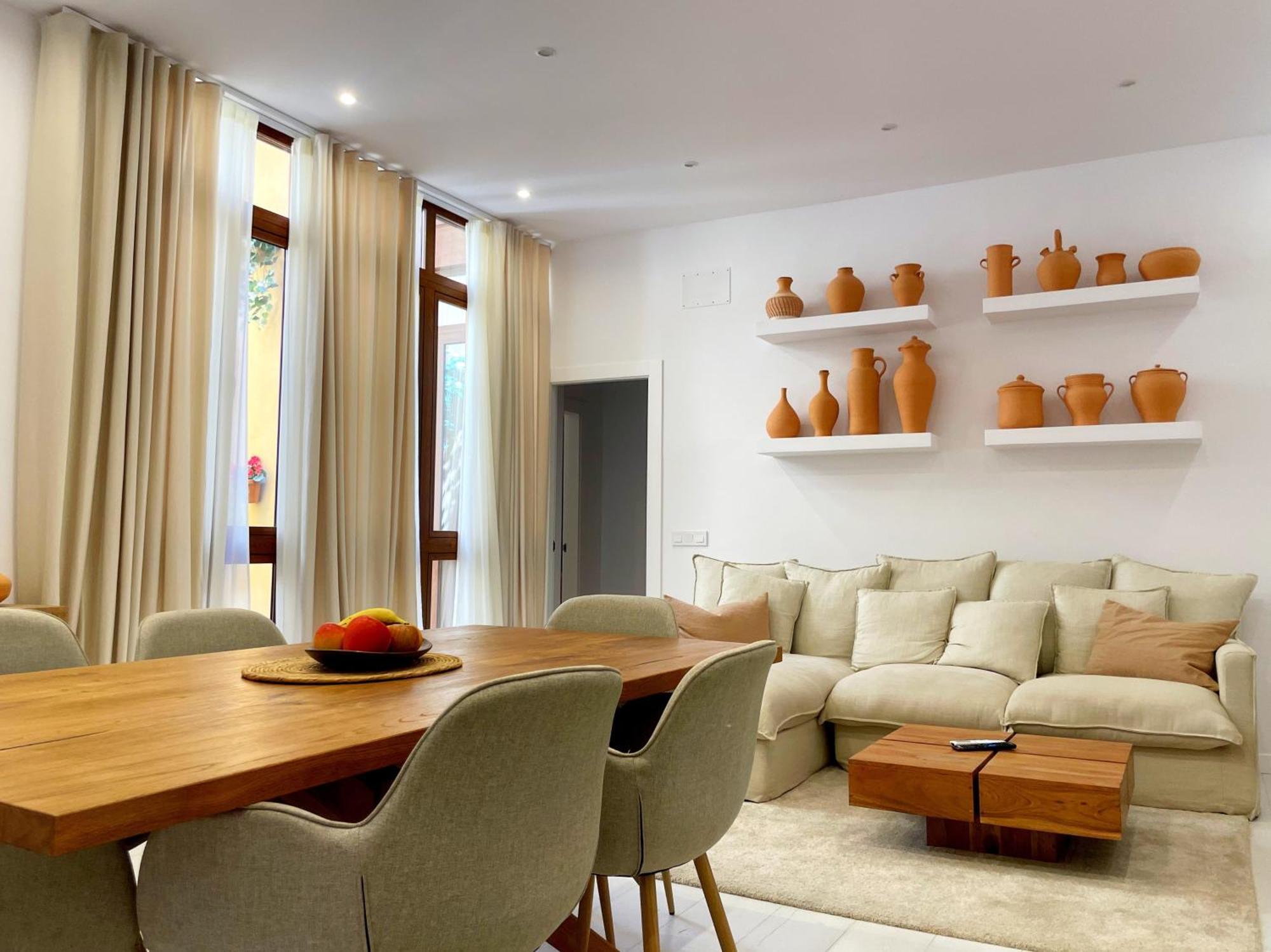 Piso Familiar Con Tres Habitaciones En La Goleta Malaga Bagian luar foto